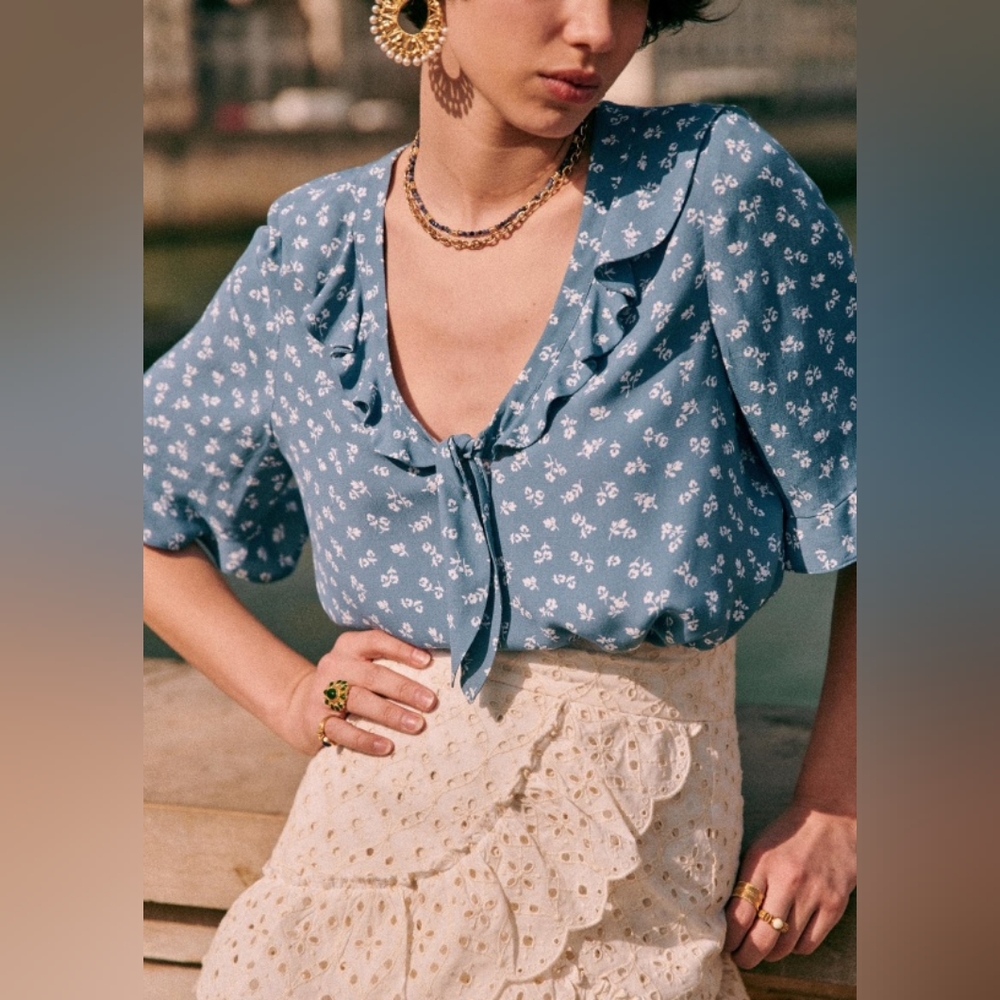 Sezane Pomme Blouse